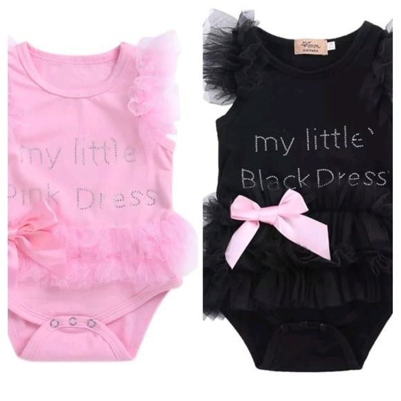 🌸! Little Black Dress onesie - Picture 2 of 8